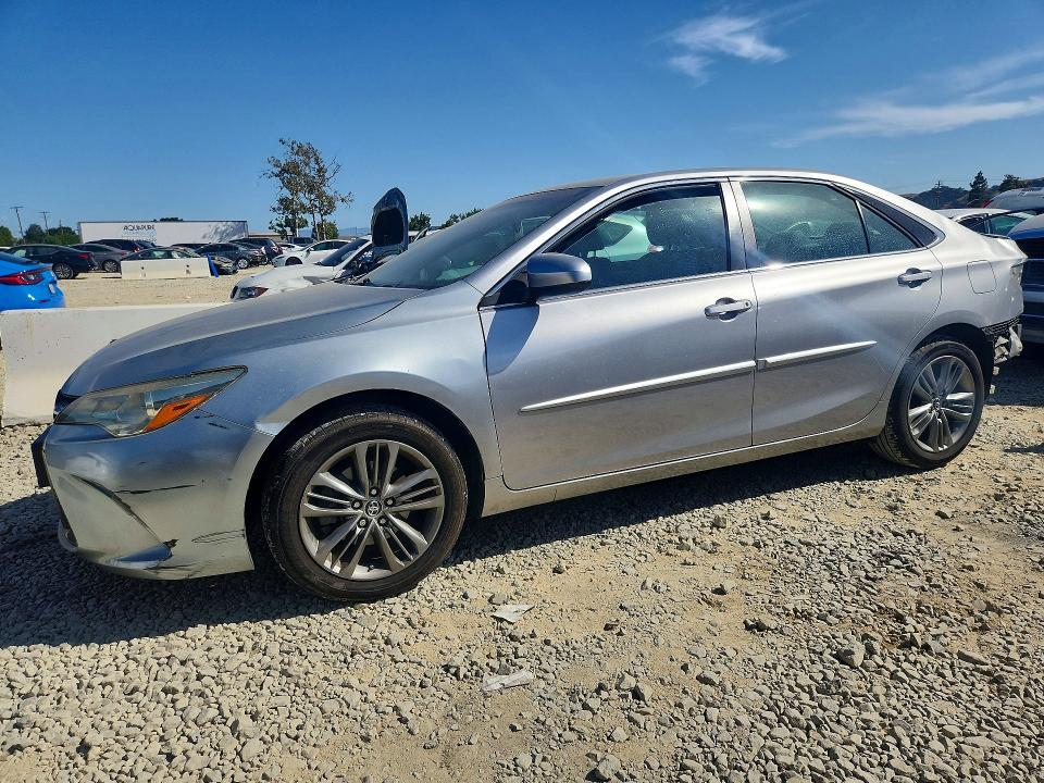 2015 Toyota Camry VIN 4T1BF1FK0FU111019 COPART salvage auction — REAR END, Ca - Salvage Certificate, sold $1,700 on 2026-07-09 (photo 1)