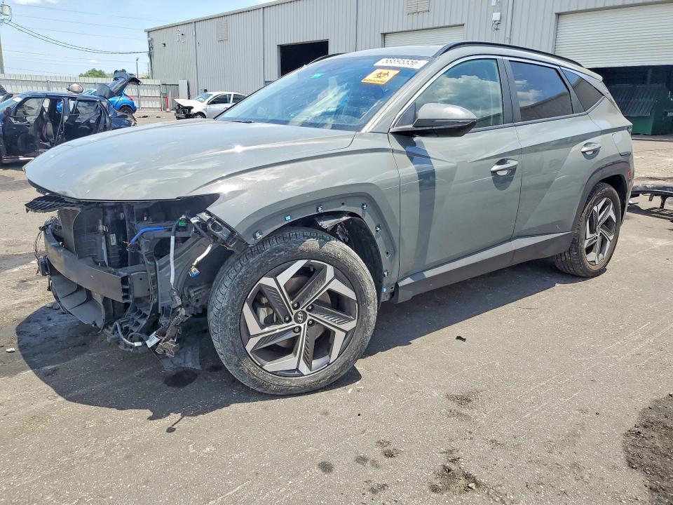 2024 Hyundai Tucson VIN 5NMJF3DE6RH337621 COPART salvage auction — FRONT END, Fl - Certificate Of Destruction, sold $4,200 on 2026-08-03 (photo 1)