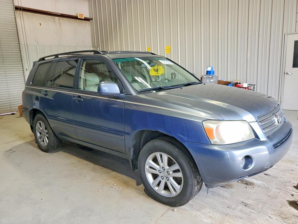 2006 Toyota Highlander VIN JTEDW21A660006070 COPART salvage auction — REAR END, Wv - Certificate Of Title, sold $700 on 2026-07-21 (photo 4)