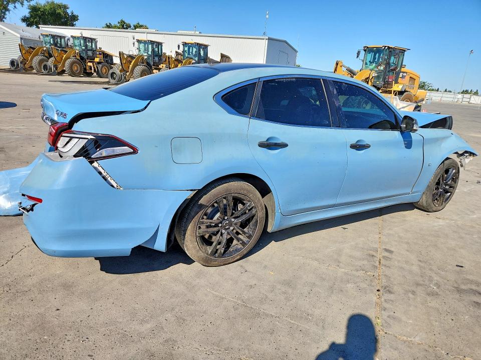 2015 Infiniti VIN JN1BY1AP1FM541565 COPART salvage auction — FRONT END, Ca - Salvage Certificate, sold $400 on 2026-08-17 (photo 3)