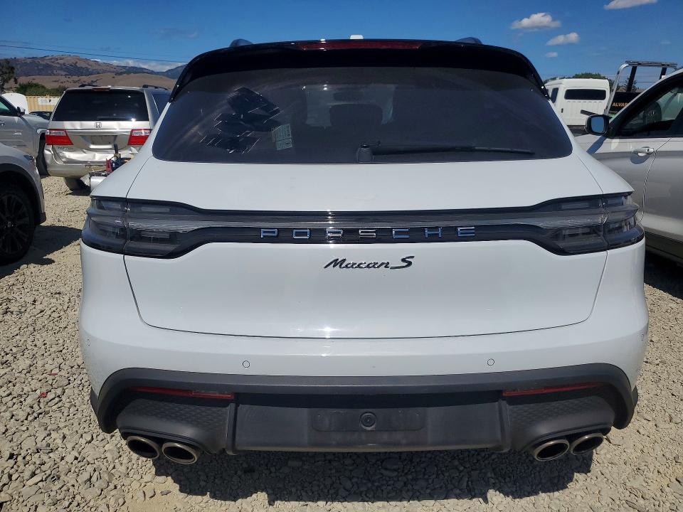 2022 Porsche Macan VIN WP1AG2A52NLB23048 COPART salvage auction — FRONT END, Ca - Salvage Certificate, sold $22,100 on 2026-07-07 (photo 6)