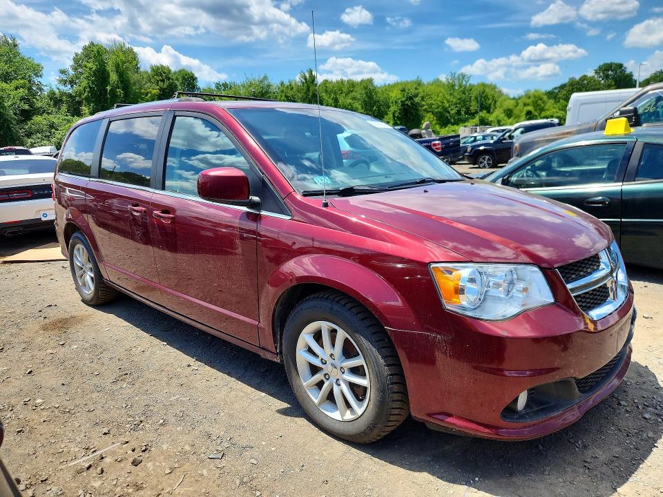 2019 Dodge Grand caravan VIN 2C4RDGCG4KR662055 COPART salvage auction — FRONT END, MA - CERTIFICATE OF TITLE, sold $450 on 2026-07-02 (photo 4)