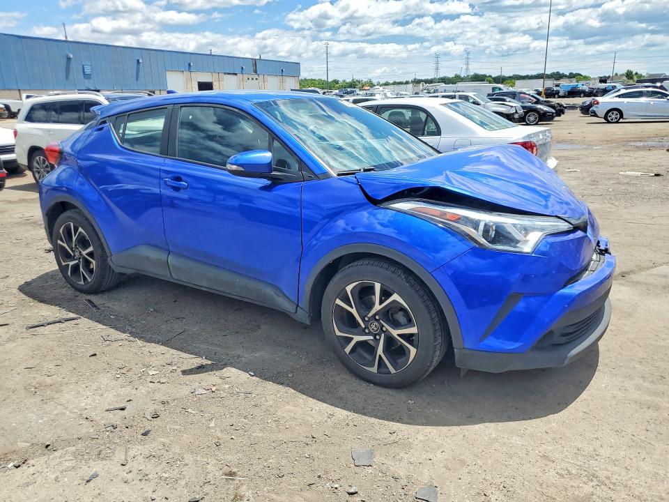 2018 Toyota C-hr VIN NMTKHMBX9JR048015 COPART salvage auction — FRONT END, Mi - Certificate Of Title, sold $3,750 on 2026-07-10 (photo 4)