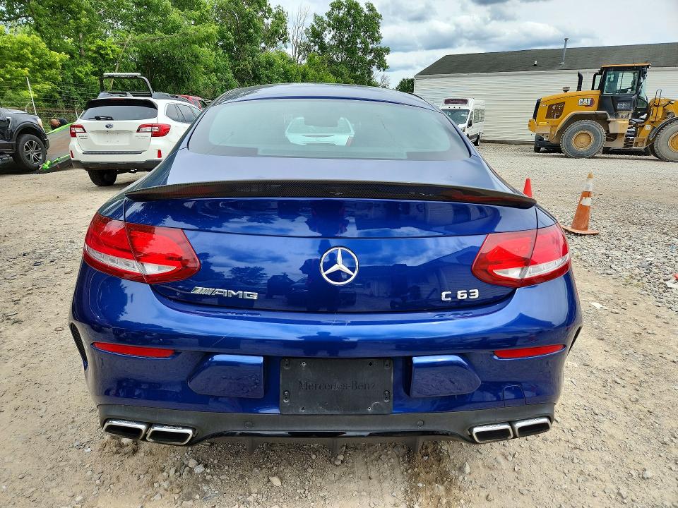 2017 Mercedes-benz C-klasse amg VIN WDDWJ8GB7HF479352 COPART salvage auction — FRONT END, Oh - Cert Of Title-Salvage, sold $14,100 on 2026-07-08 (photo 6)