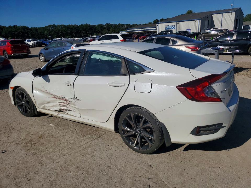 2020 Honda Civic VIN 2HGFC2F86LH548757 COPART salvage auction — SIDE, ID - SALVAGE CERTIFICATE OF TITLE, sold $7,000 on 2026-08-21 (photo 2)
