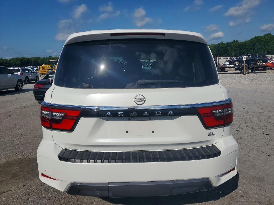 2023 Nissan Armada VIN JN8AY2BD0P9690187 COPART salvage auction — FRONT END, Tn - Salvage Certificate, sold $20,500 on 2026-07-28 (photo 6)