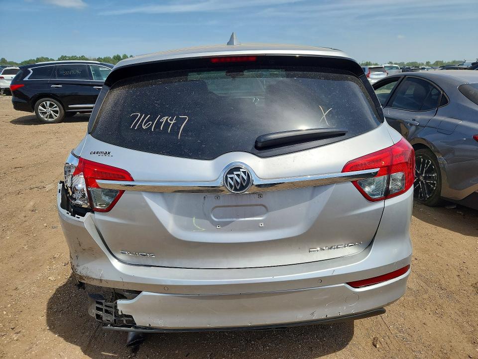 2017 Buick Envision VIN LRBFXASAXHD097289 COPART salvage auction — REAR END, Il - Salvage Certificate, sold $1,000 on 2026-07-28 (photo 6)