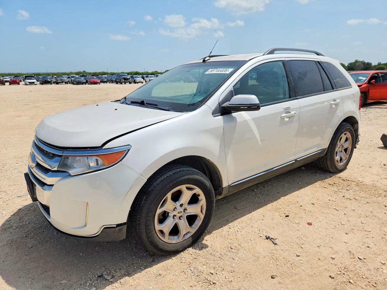 2014 Ford Edge VIN 2FMDK4JC0EBA45775 COPART salvage auction — Mechanical, TX - CERTIFICATE OF TITLE, sold $1,400 on 2026-07-09 (photo 1)