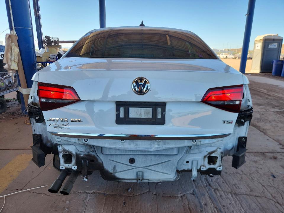 2017 Volkswagen Jetta VIN 3VWL17AJ4HM390729 COPART salvage auction — FRONT END, Az - Cert Of Title - Salvage, sold $4,200 on 2026-07-09 (photo 6)