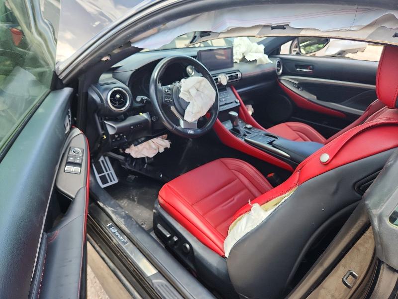 2023 Lexus RC 300 VIN JTHGA5BC4P5012552 COPART salvage auction — FRONT END, Tx - Salvage Vehicle Title, sold $14,704 on 2026-07-28 (photo 8)