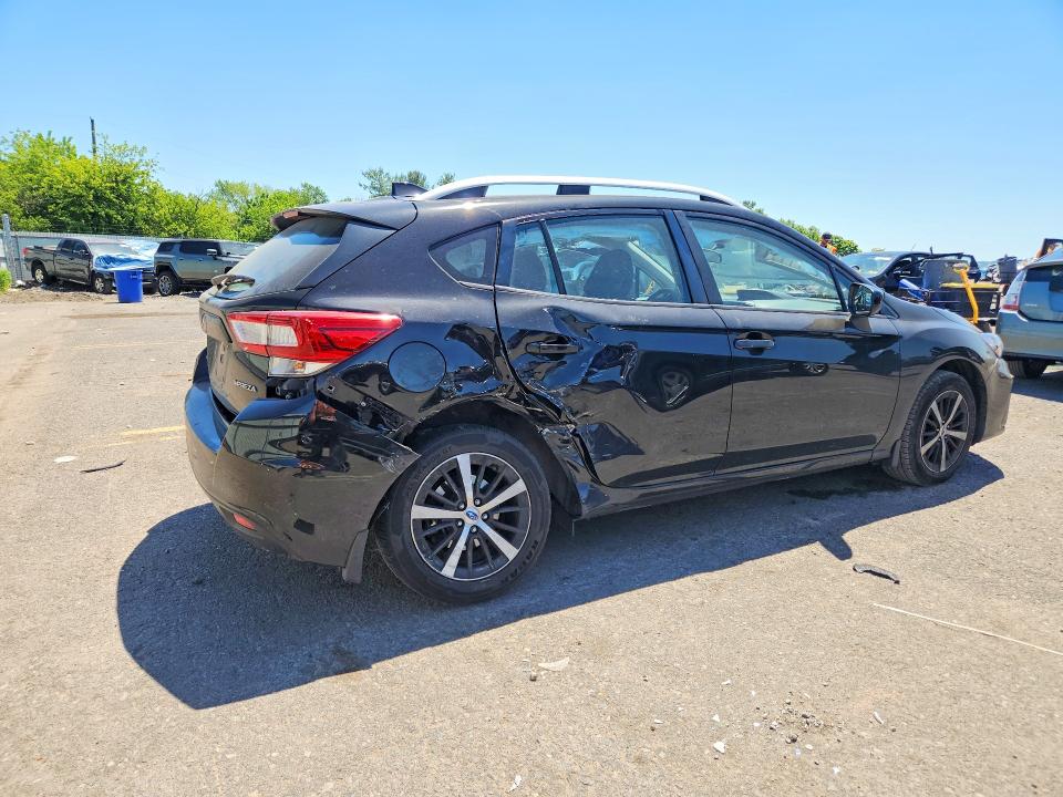 2019 Subaru Impreza VIN 4S3GTAD65K3734452 COPART salvage auction — REAR END, Pa - Certificate Of Salvage, sold $1,650 on 2026-07-02 (photo 3)