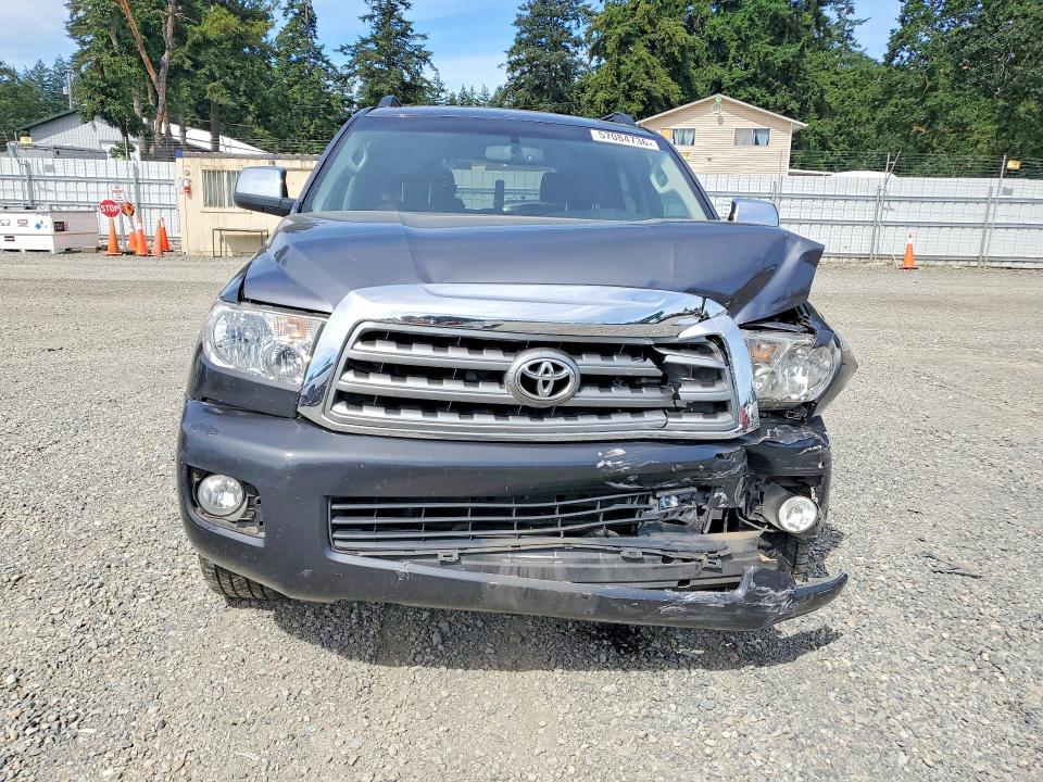 2013 Toyota Sequoia VIN 5TDDY5G1XDS088676 COPART salvage auction — FRONT END, Wa - Bill Of Sale, sold $2,050 on 2026-07-24 (photo 5)