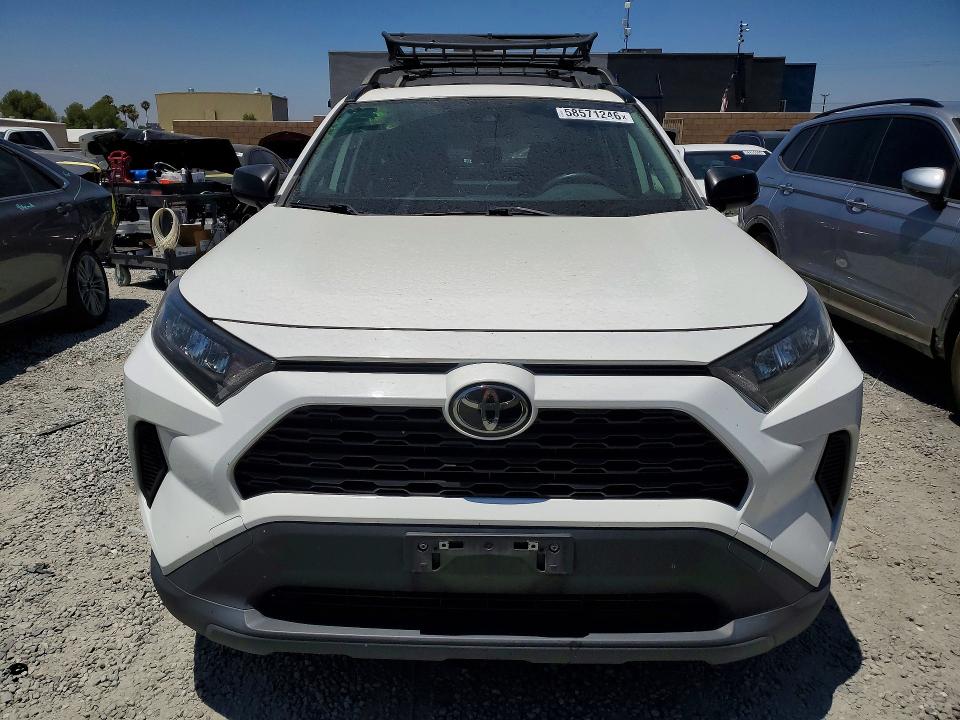 2020 Toyota VIN JTMH1RFV5LD053927 COPART salvage auction — REAR END, Ca - Salvage Certificate, sold $8,100 on 2026-07-22 (photo 5)