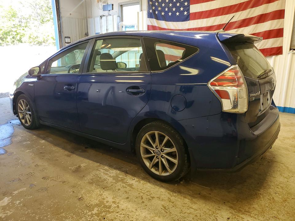 2017 Toyota Prius v VIN JTDZN3EU9HJ057826 COPART salvage auction — REAR END, Me - Cert Of Title-Salvage Collisio, sold $575 on 2026-07-23 (photo 2)