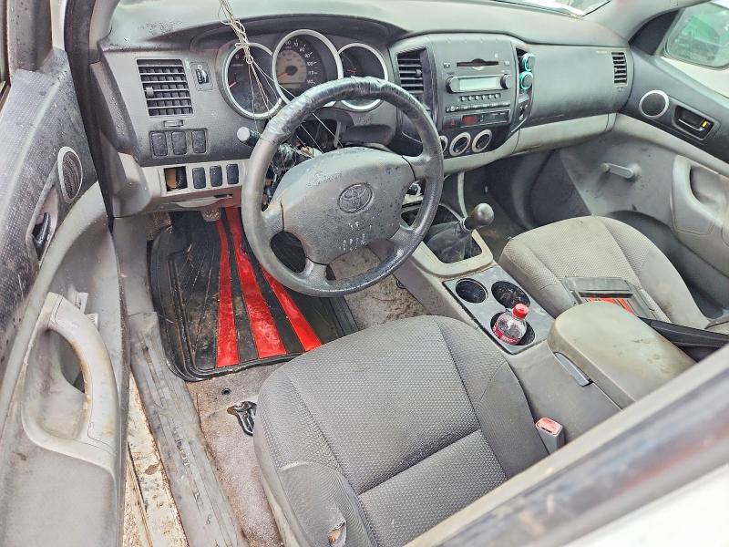 2007 Toyota Tacoma VIN 5TETX22N17Z443121 COPART salvage auction — FRONT END, La - Permit To Sell, sold $2,500 on 2026-08-01 (photo 8)