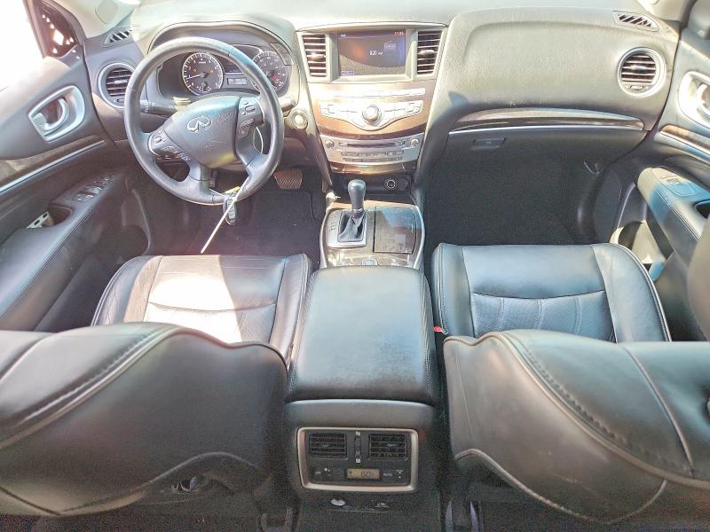 2013 Infiniti Jx VIN 5N1AL0MM2DC310580 COPART salvage auction — FRONT END, Tx - Salvage Vehicle Title, sold $600 on 2026-07-02 (photo 8)