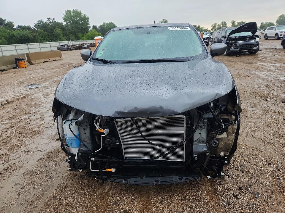 2017 Nissan Rogue VIN JN1BJ1CR9HW133096 COPART salvage auction — FRONT END, Il - Salvage Certificate, sold $1,450 on 2026-07-30 (photo 5)