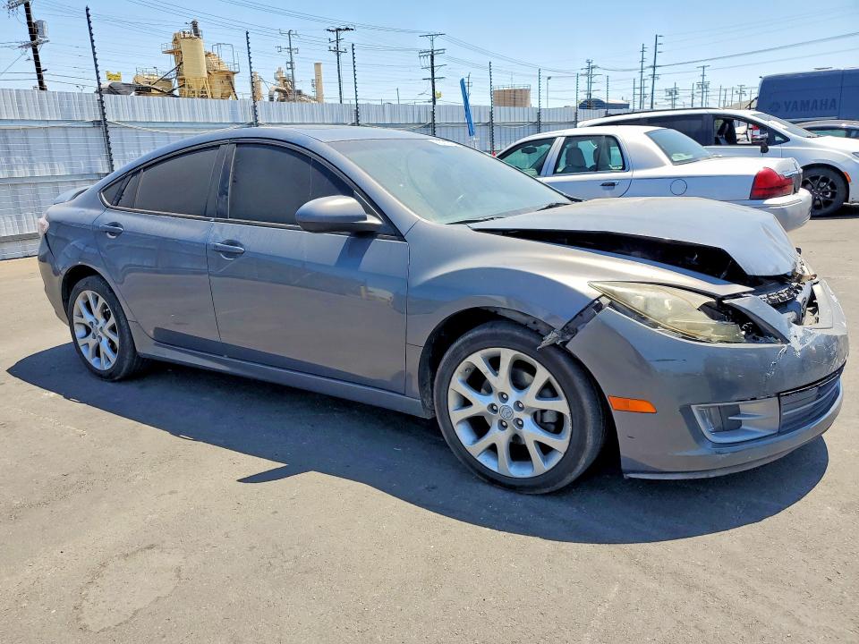 2009 Mazda 6 VIN 1YVHP82BX95M21228 COPART salvage auction — FRONT END, Ca - Salvage Certificate, sold $225 on 2026-07-08 (photo 4)