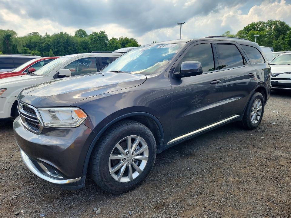 2018 Dodge Durango VIN 1C4RDHAG3JC384880 COPART salvage auction — MINOR DENT/SCRATCHES, Wv - Certificate Of Title, sold $5,500 on 2026-07-10 (photo 1)