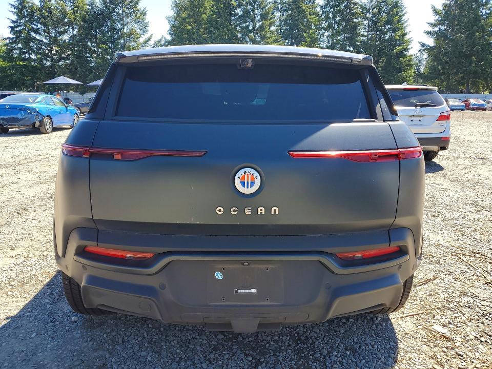 2023 Fisker Ocean VIN VCF1EBU21PG009238 COPART salvage auction — SIDE, WA - BILL OF SALE, sold $7,600 on 2026-07-07 (photo 6)