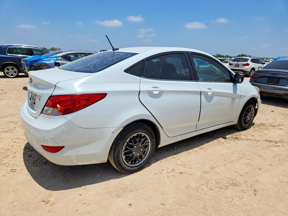 2012 Hyundai VIN KMHCT4AEXCU161275 COPART salvage auction — MECHANICAL, Tx - Certificate Of Title, sold $300 on 2026-07-09 (photo 3)