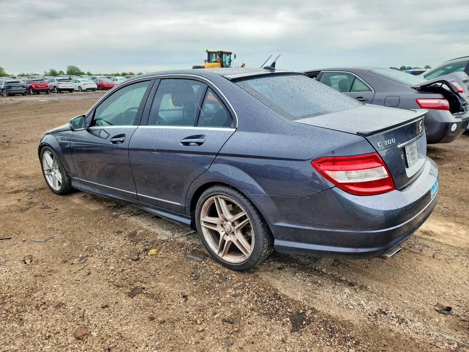 2010 Mercedes-benz C class VIN WDDGF8BB6AR127199 COPART salvage auction — FRONT END, Il - Certificate Of Title, sold $425 on 2026-07-07 (photo 2)