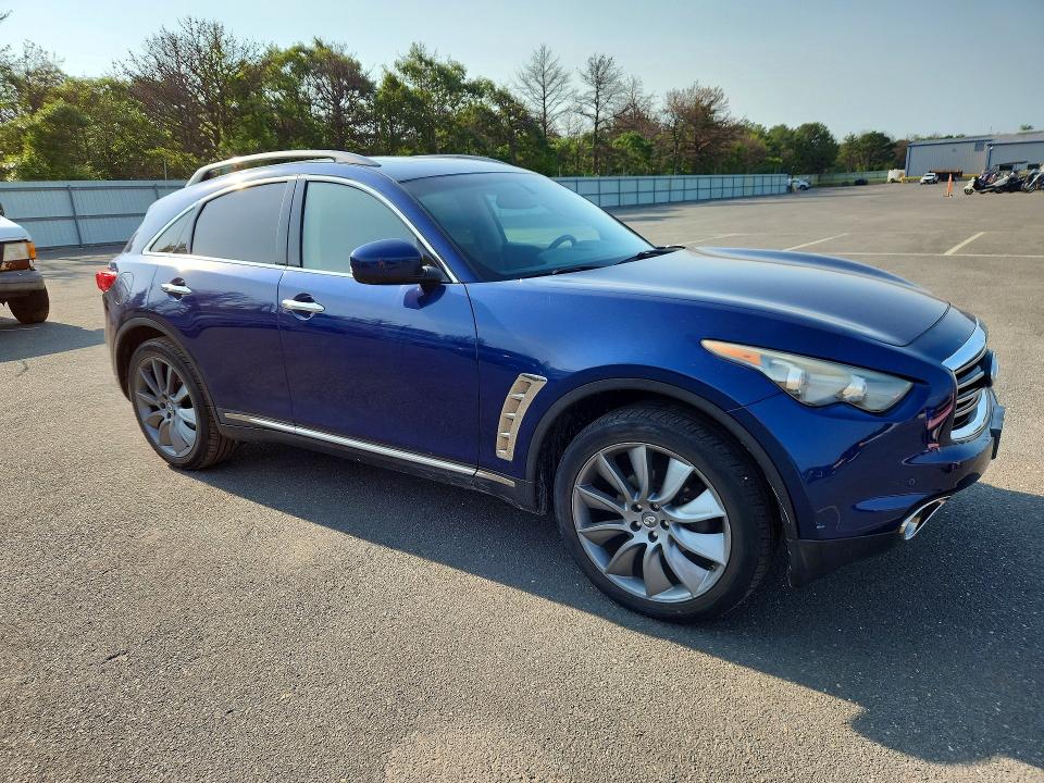 2012 Infiniti Fx VIN JN8AS1MW6CM151395 COPART salvage auction — SIDE, Ny - Mv-907A Salvage Certificate, sold $1,900 on 2026-07-15 (photo 4)