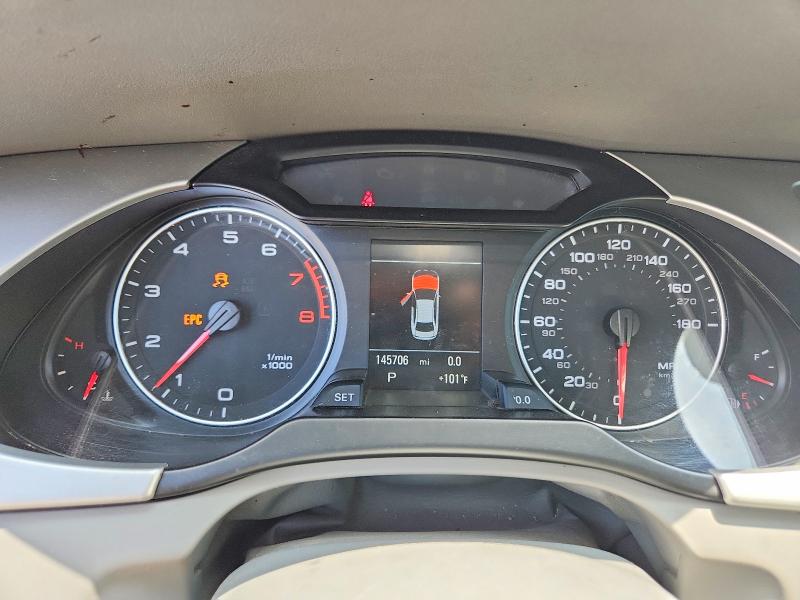 2011 Audi A4 VIN WAUFFAFL5BN018156 COPART salvage auction — MECHANICAL, Ca - Dis/Dlr/Exp Only Clean Title, sold $700 on 2026-07-22 (photo 9)