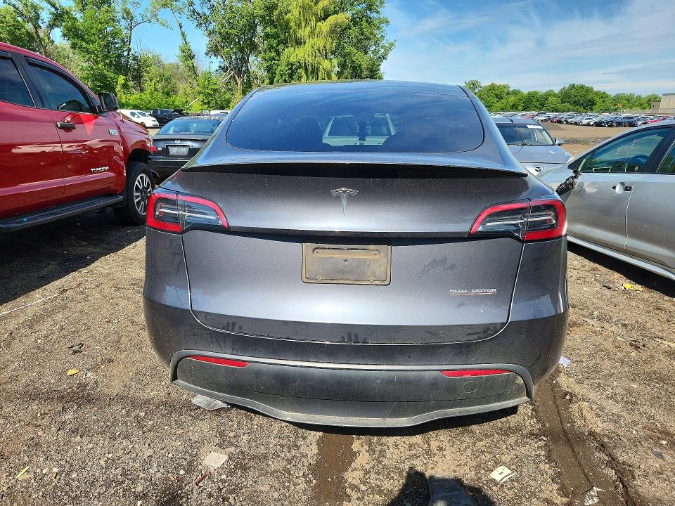 2023 Tesla Model y VIN 7SAYGDEF8PF948468 COPART salvage auction — FRONT END, CT - CERT OF TITLE-SALVAGE, sold $8,700 on 2026-07-24 (photo 6)