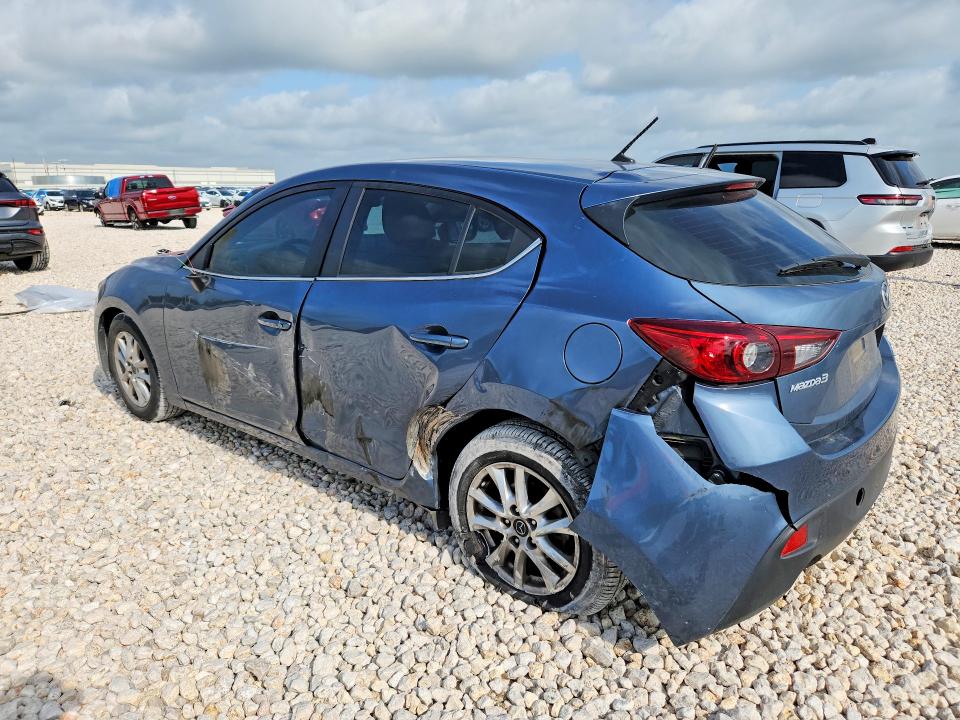 2015 Mazda 3 VIN 3MZBM1L7XFM144623 COPART salvage auction — SIDE, Tx - Salvage Vehicle Title, sold $525 on 2026-07-30 (photo 2)