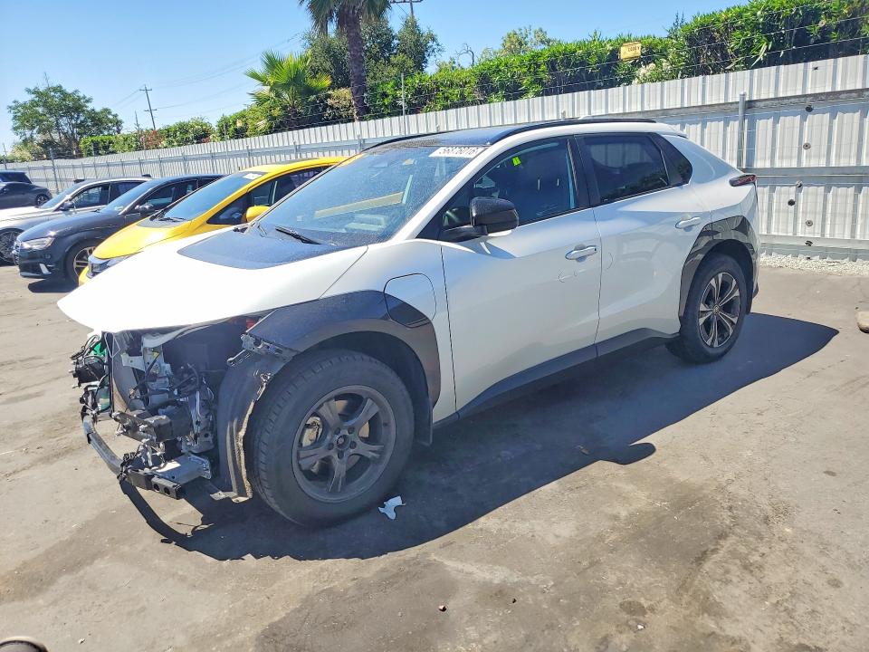 2024 Toyota Bz4x VIN JTMABACA9RA052209 COPART salvage auction — FRONT END, Ca - Salvage Certificate, sold $8,300 on 2026-07-14 (photo 1)