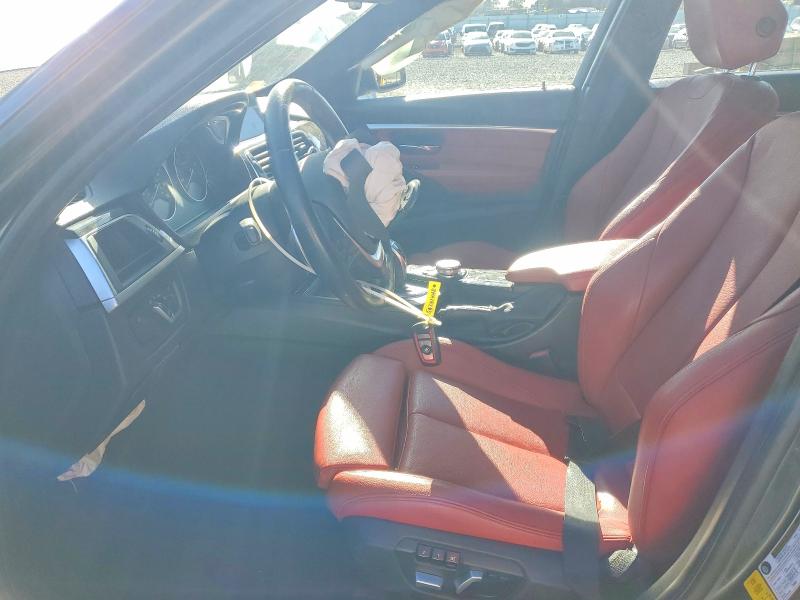 2016 BMW 3 series VIN WBA8E9G54GNU28111 COPART salvage auction — FRONT END, CA - SALVAGE CERTIFICATE, sold $1,350 on 2026-07-16 (photo 7)