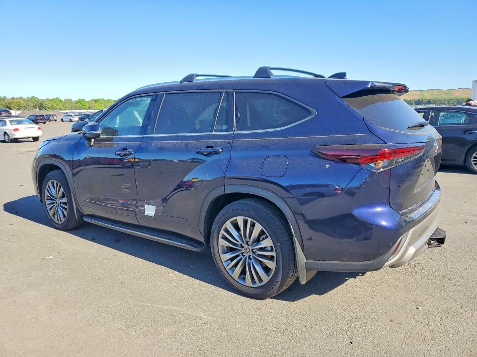 2026 Toyota Highlander VIN 5TDKDRBH9TS598045 COPART salvage auction — WATER/FLOOD, Ny - Mv907A-Flood Salvage, sold $80 on 2026-07-29 (photo 2)