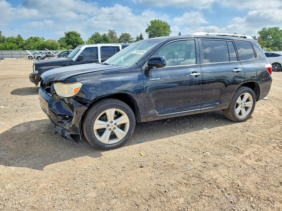 2010 Toyota Highlander VIN JTEDK3EH2A2159969 COPART salvage auction — FRONT END, Il - Junking Cert Of A Vehicle, sold $900 on 2026-07-23 (photo 1)