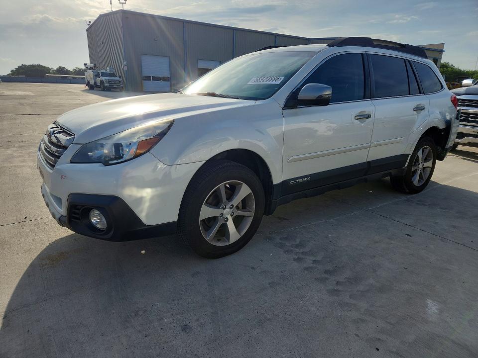 2014 Subaru Outback VIN 4S4BRCPC9E3258230 COPART salvage auction — REAR END, Tx - Salvage Vehicle Title, sold $2,800 on 2026-07-09 (photo 1)