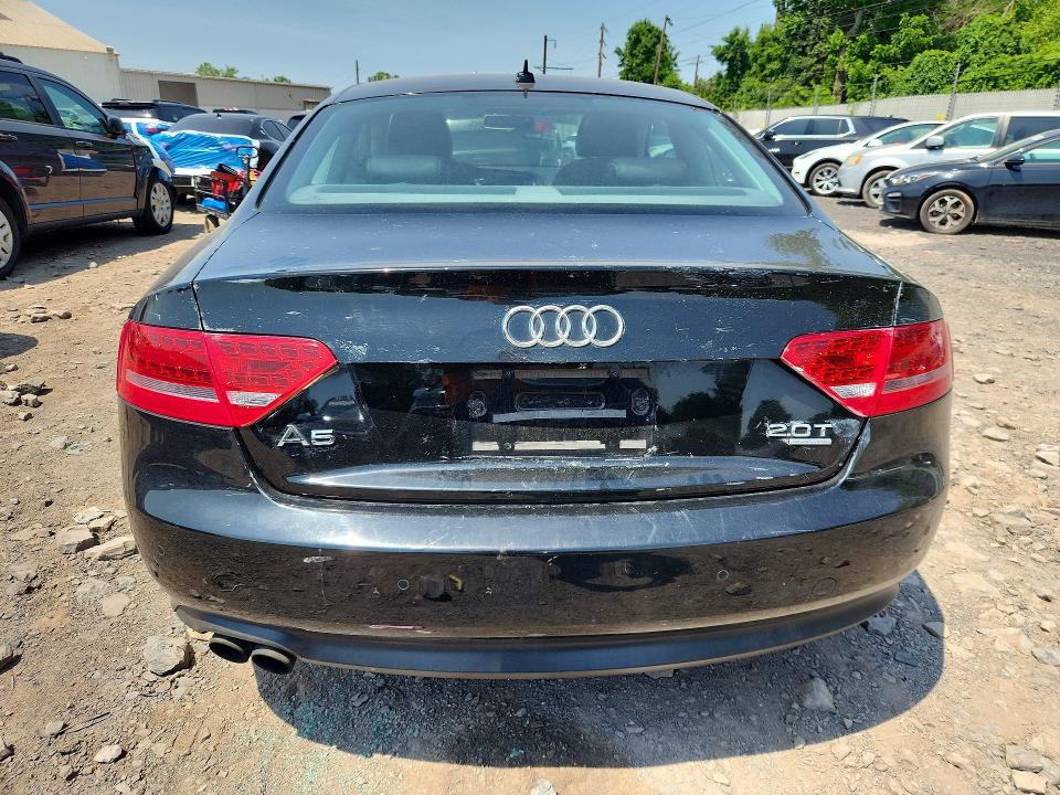 2011 Audi A5 VIN WAULFAFR8BA009143 COPART salvage auction — FRONT END, Pa - Certificate Of Salvage, sold $575 on 2026-07-08 (photo 6)
