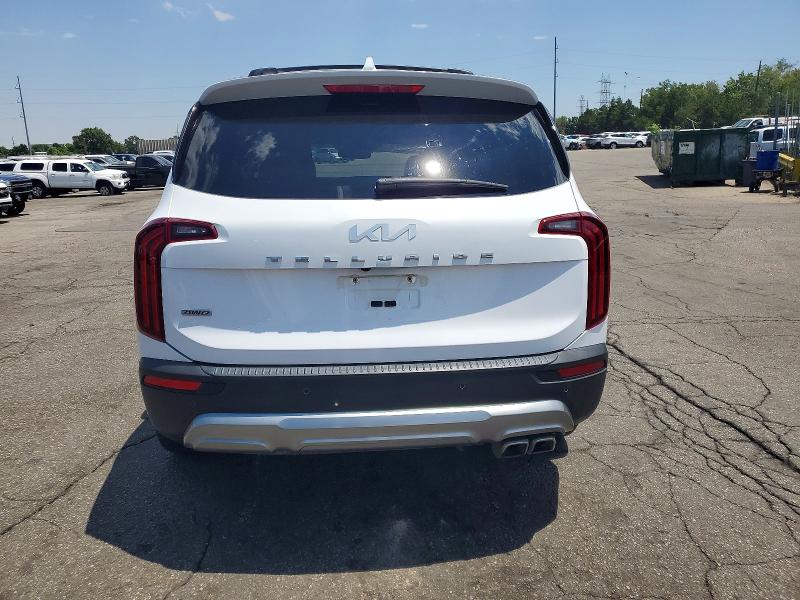 2022 Kia Telluride VIN 5XYP5DHC1NG216866 COPART salvage auction — HAIL, CO - CERTIFICATE OF TITLE (P), sold $3,350 on 2026-07-21 (photo 6)