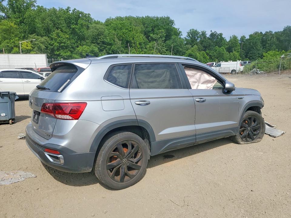 2022 Volkswagen Taos VIN 3VVPX7B2XNM064294 COPART salvage auction — FRONT END, Wv - Certificate Of Title, sold $2,550 on 2026-08-06 (photo 3)