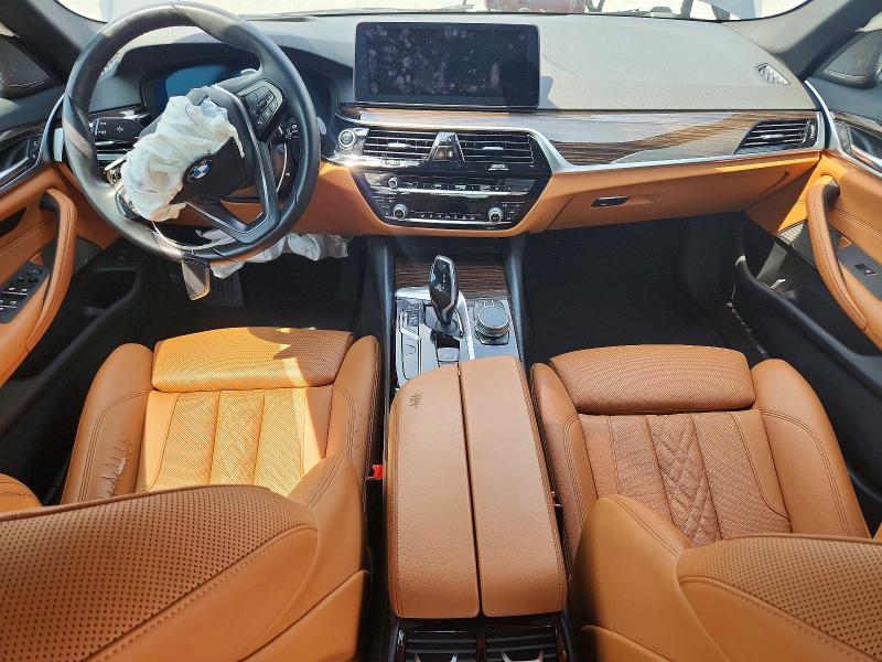 2021 BMW 5er VIN WBA53BJ02MWW92592 COPART salvage auction — FRONT END, Nc - Salvage Certificate Of Title, sold $13,400 on 2026-07-22 (photo 8)