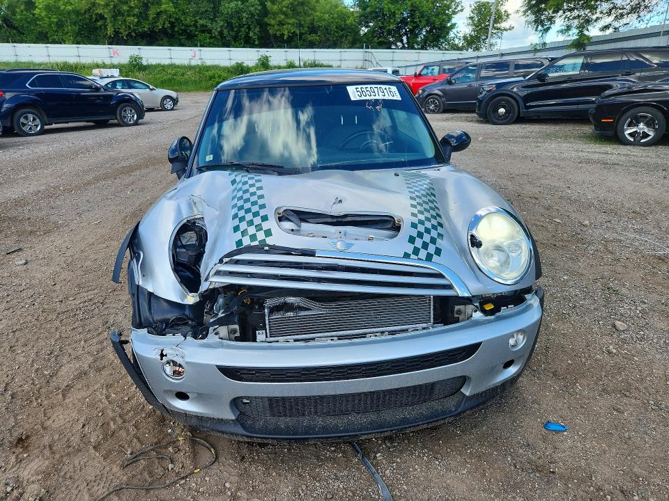 2002 Mini Cooper VIN WMWRE33462TD56737 COPART salvage auction — FRONT END, Mi - Certificate Of Title, sold $425 on 2026-07-08 (photo 5)