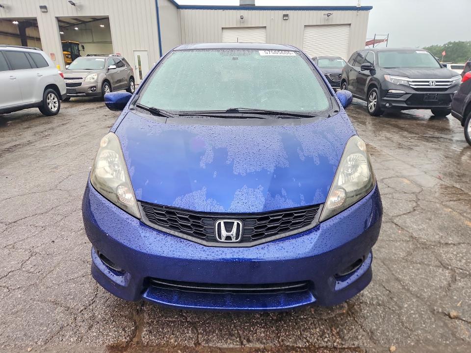2012 Honda Fit VIN JHMGE8H52CC008357 COPART salvage auction — SIDE, Mo - Salvage Certificate Of Title, sold $1,350 on 2026-07-27 (photo 5)