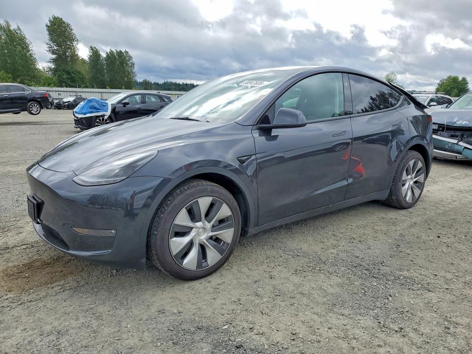2024 Tesla Model y VIN 7SAYGDEEXRF014144 COPART salvage auction — REAR END, Wa - Bill Of Sale, sold $18,300 on 2026-07-13 (photo 1)
