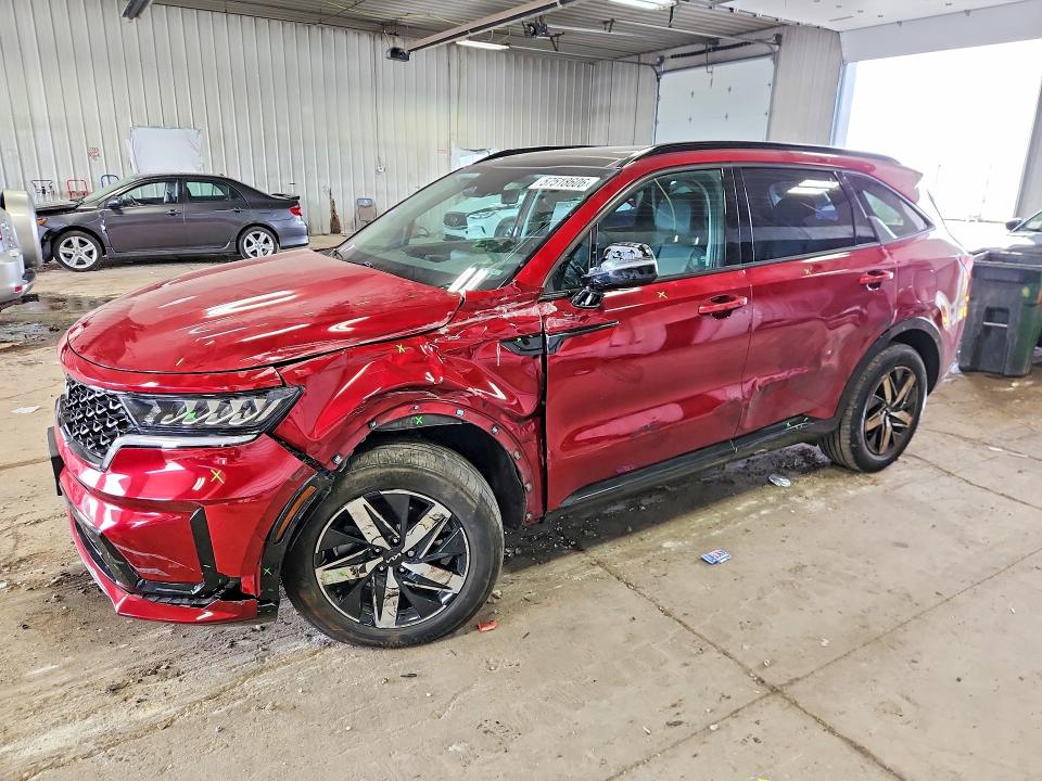 2023 Kia Sorento VIN 5XYRL4LC7PG197166 — COPART salvage auction photo