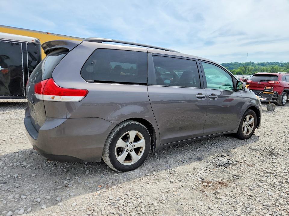 2013 Toyota VIN 5TDKK3DC4DS381203 COPART salvage auction — REAR END, Il - Salvage Certificate, sold $1,500 on 2026-07-06 (photo 3)