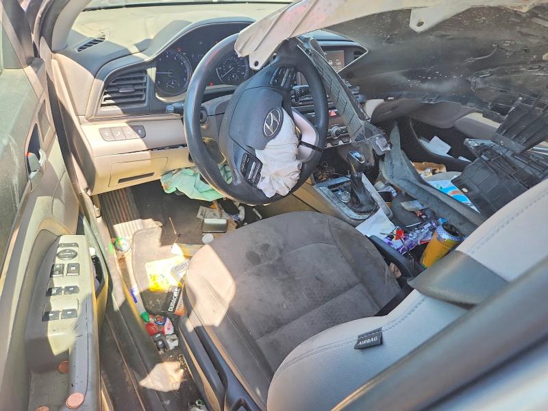 2020 Hyundai Elantra VIN KMHD84LF6LU011983 COPART salvage auction — FRONT END, Ca - Salvage Certificate, sold $1,850 on 2026-07-17 (photo 8)