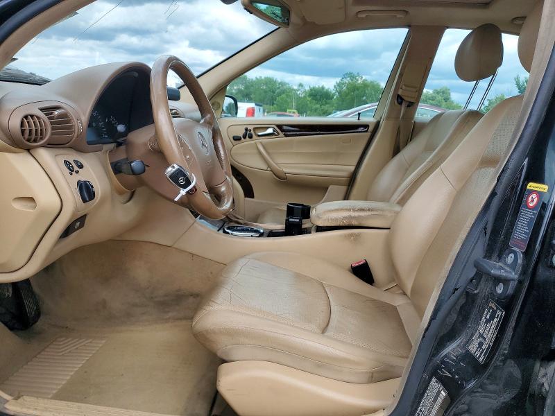 2002 Mercedes-benz C-klasse VIN WDBRF61J12F146373 COPART salvage auction — WATER/FLOOD, IL - SALVAGE CERT-FLOOD, sold $225 on 2026-07-15 (photo 7)