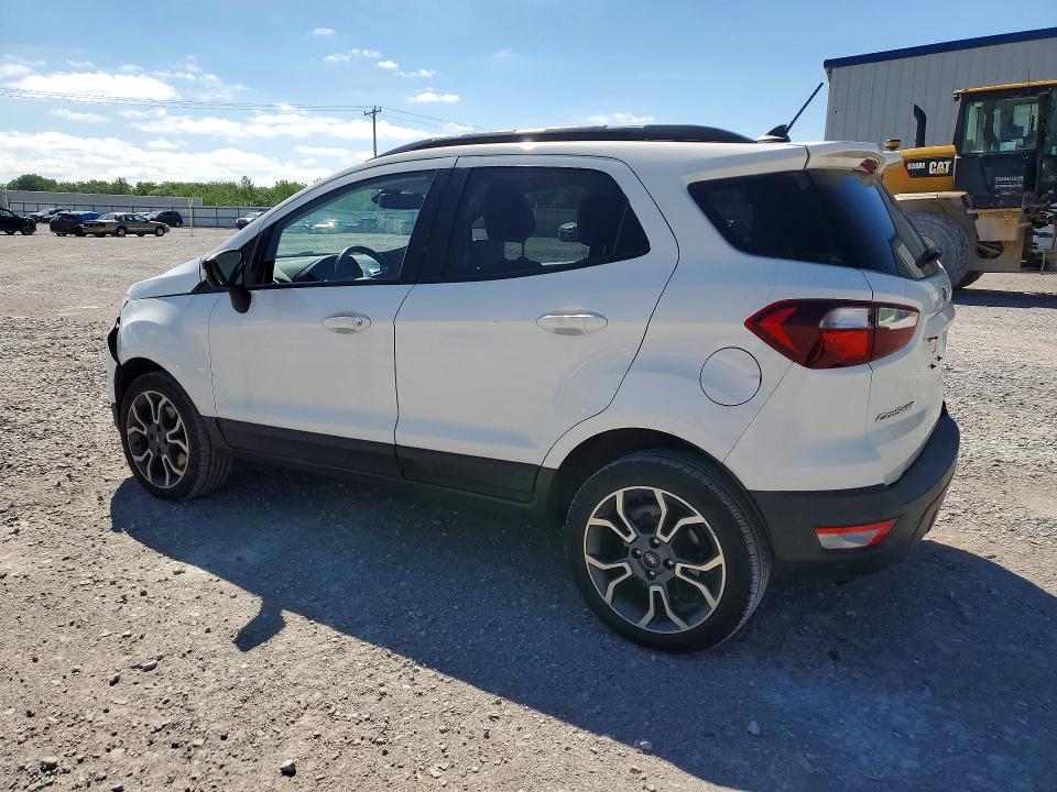 2019 Ford Ecosport VIN MAJ6S3JL3KC254520 COPART salvage auction — FRONT END, Ny - Mv-907A Salvage Certificate, sold $1,750 on 2026-07-13 (photo 2)