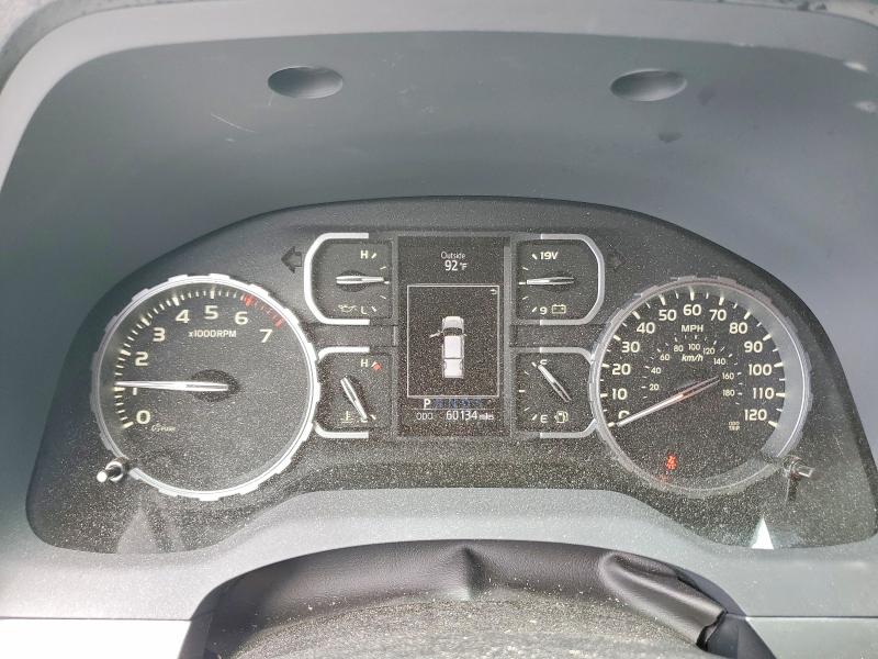 2020 Toyota Tundra VIN 5TFDY5F11LX894741 COPART salvage auction — REAR END, VA - CERT OF TITLE - SALVAGE, sold $39,250 on 2026-07-08 (photo 9)