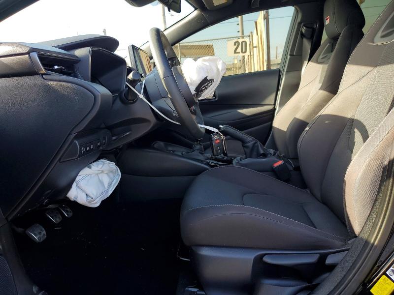 2024 Toyota Gr corolla VIN JTNABAAE2RA013351 COPART salvage auction — FRONT END, Ca - Salvage Certificate (P), sold $13,500 on 2026-07-27 (photo 7)