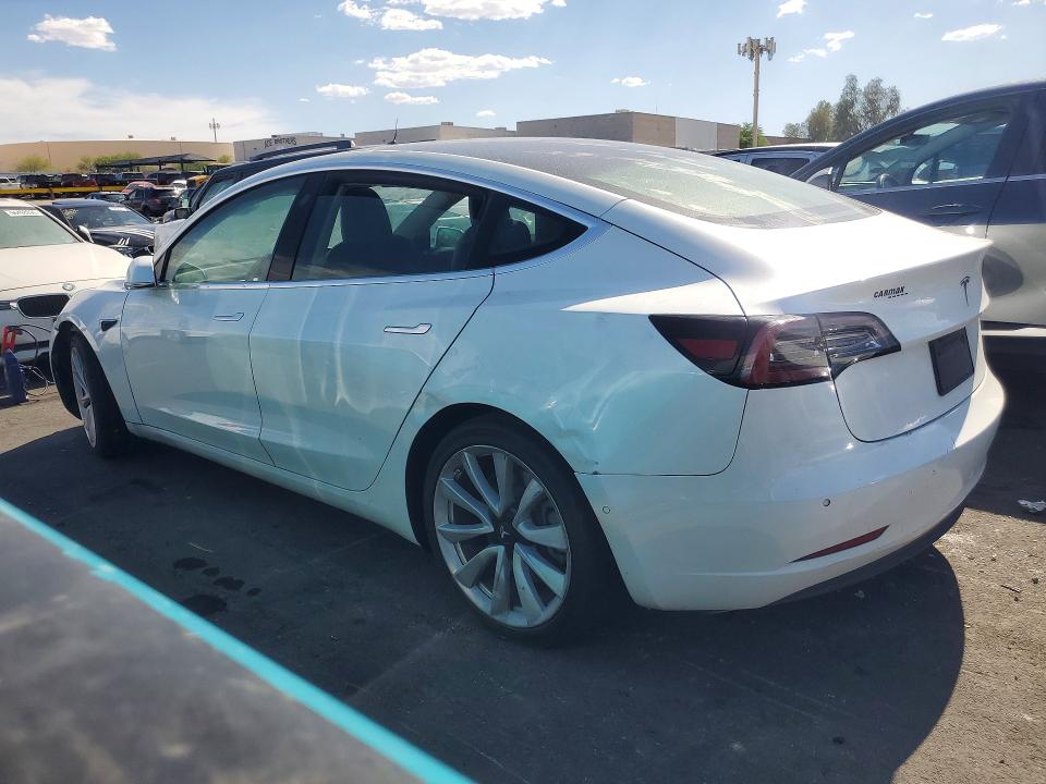 2020 Tesla Model 3 VIN 5YJ3E1EA3LF614634 COPART salvage auction — MINOR DENT/SCRATCHES, Nv - Certificate Of Title (P), sold $1,050 on 2026-07-13 (photo 2)
